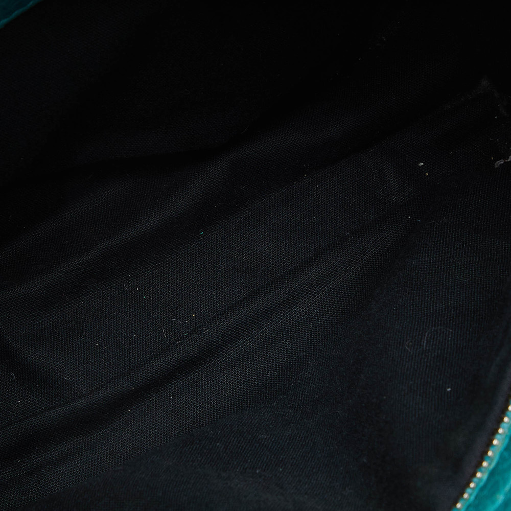 BALENCIAGA Bleu Tropical Leather Mini Classic City Bag - Picture 8 of 8